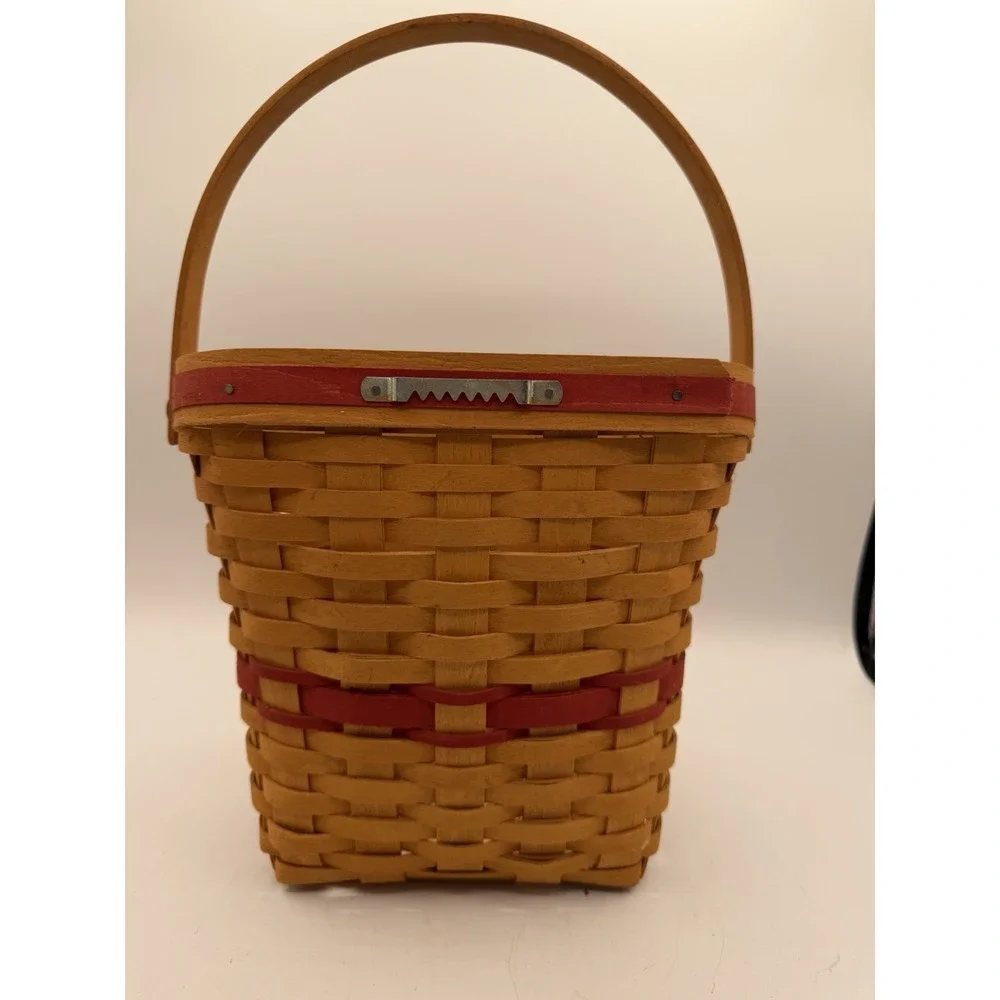 🎄 Longaberger 1998 Glad Tidings Basket 🧺✨‎